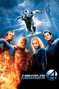Poster for the movie "Fantastic 4: Rise of the Silver Surfer"
